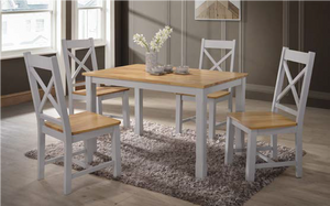 Rochester Grey & Oak Dining Set