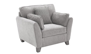Cantrell 1 Seater – Silver
