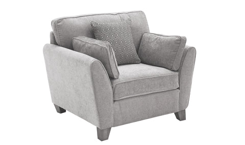Cantrell 1 Seater – Silver