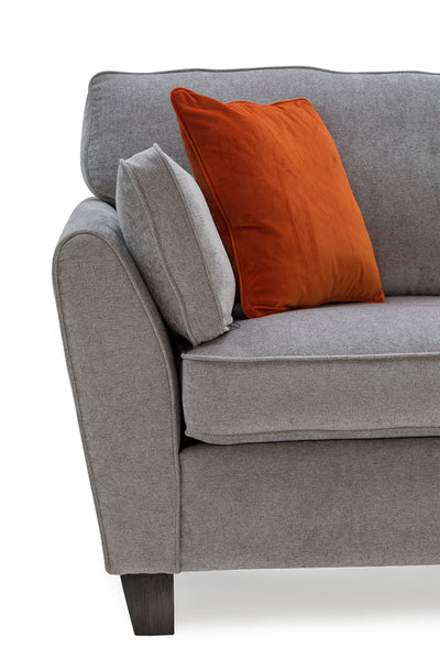 Cantrell 3 Seater - Silver